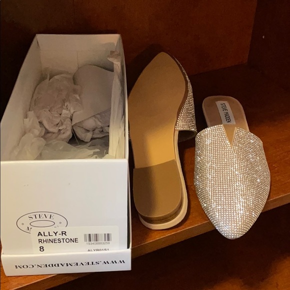 steve madden ally rhinestone mule